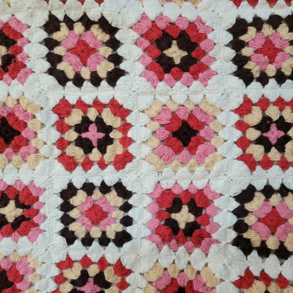 Handmade Crochet Dress - Pink and Black - Picture 9 of 13